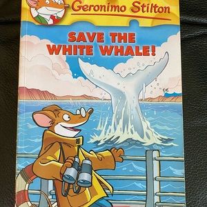📕Geronimo Stilton-Save the White Whale! #45 Book 🐋